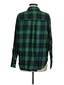 Aerie Long Sleeve Button-Down Shirt (view 2)