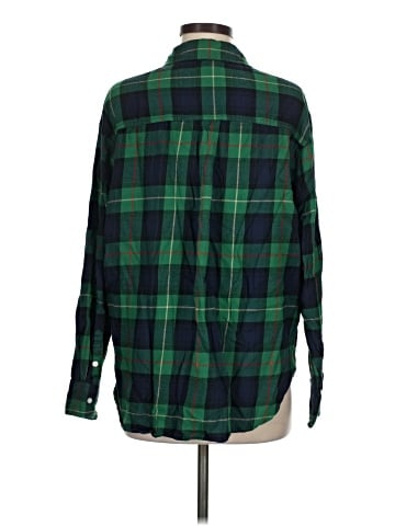 Aerie Long Sleeve Button-Down Shirt (view 2)