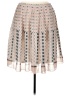 Max Studio Specialty Products 100% Polyester Polka Dots Tan Casual Skirt Size M - photo 1