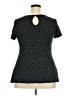 Torrid Polka Dots Black Short Sleeve T-Shirt Size 3X Plus (3) - photo 2