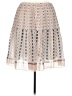 Max Studio Specialty Products 100% Polyester Polka Dots Tan Casual Skirt Size M - photo 2