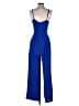 Lulus Color Block Blue Jumpsuit Size S - photo 2