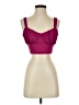 Windsor 100% Polyester Burgundy Sleeveless Top Size S - photo 1