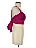 Windsor 100% Polyester Burgundy Sleeveless Top Size S - photo 4