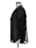 Rock & Republic 100% Polyester Black Long Sleeve Blouse Size L - photo 5