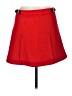 Express Solid Red Casual Skirt Size 6 - photo 1