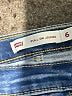 Levi's Solid Blue Jeans Size 6 - photo 3