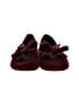 Zara Burgundy Flats Size EU 32 / US 1 (youth) - photo 2