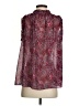 Gap 100% Polyester Paisley Burgundy Sleeveless Blouse Size S - photo 2