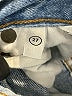 GRLFRND 100% Cotton Blue Denim Shorts Size 27 waist - photo 4