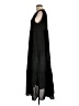 Shein 100% Polyester Solid Black Casual Dress Size L - photo 5