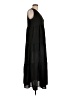 Shein 100% Polyester Solid Black Casual Dress Size L - photo 4