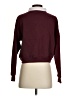 Hippie Rose Solid Burgundy Pullover Sweater Size S - photo 2