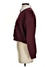 Hippie Rose Solid Burgundy Pullover Sweater Size S - photo 5