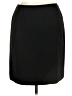 Kasper 100% Polyester Solid Black Formal Skirt Size 14 Petite - photo 1