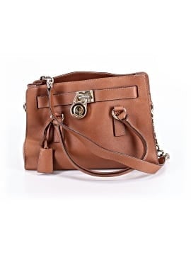 MICHAEL Michael Kors Leather Satchel (view 1)