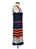 Calvin Klein Stripes Blue Casual Dress Size S (estimated) - photo 4