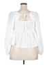 Shein Curve White 3/4 Sleeve Blouse Size 16 Plus (2) - photo 2