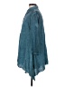 Focus 100% Cotton Teal Long Sleeve Button-Down Shirt Size S - photo 5