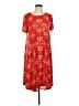 Lularoe Red Casual Dress Size L - photo 1