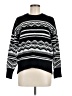 Old Navy Chevron-herringbone Black Pullover Sweater Size M - photo 1