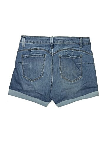 Wax Jean Denim Shorts (view 2)