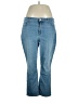 NYDJ Hearts Blue Jeans Size 16 - photo 1