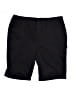 Woman Within Solid Black Shorts Size 24W - photo 1
