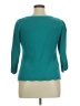 Casual Express Apparel 100% Cotton Teal Pullover Sweater Size XL - photo 2