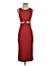Final Touch Solid Burgundy Cocktail Dress Size S - photo 1