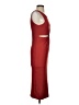 Final Touch Solid Burgundy Cocktail Dress Size S - photo 4