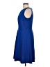Alyx Solid Blue Cocktail Dress Size 12 - photo 5