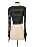 Shein Black Long Sleeve Top Size 2 - photo 2