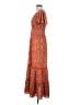 Max Studio Paisley Orange Casual Dress Size S - photo 5
