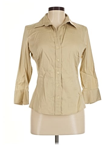 Banana Republic 3/4 Sleeve Button-Down Shirt (view 1)