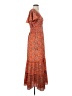 Max Studio Paisley Orange Casual Dress Size S - photo 4