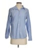 Gap Outlet 100% Cotton Blue Long Sleeve Button-Down Shirt Size S - photo 1