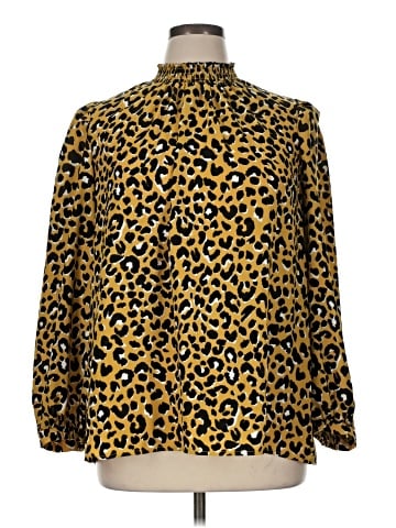 MELLODAY Long Sleeve Blouse (view 1)