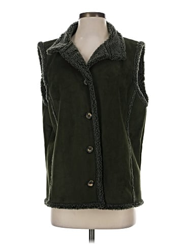 L.L.Bean Faux Fur Vest (view 1)