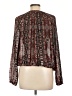 BB Dakota 100% Polyester Brown Long Sleeve Blouse Size L - photo 2