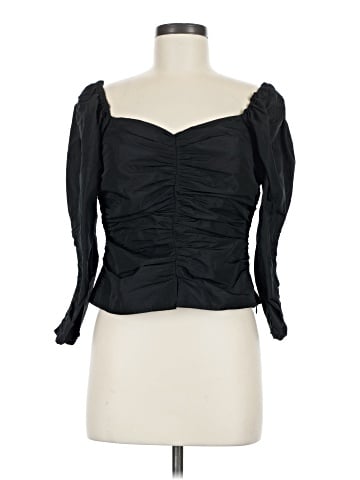 Something Navy 3/4 Sleeve Blouse (view 1)