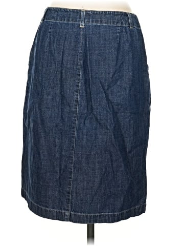 Ann Taylor Denim Skirt (view 2)