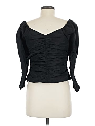 Something Navy 3/4 Sleeve Blouse (view 2)