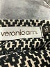 Veronica M. Chevron-herringbone Silver Formal Skirt Size XS - photo 4