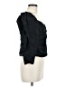 Something Navy 100% Polyester Black 3/4 Sleeve Blouse Size M - photo 4