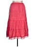 Venezia 100% Polyester Red Pink Casual Skirt Size 14 (1) - photo 2