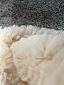 Zara 100% Polyester Ivory Faux Fur Jacket Size S - photo 6