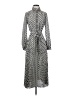 Max Studio 100% Polyester Polka Dots Silver Casual Dress Size S - photo 1