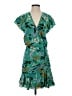Veronica Beard Tropical Teal Cocktail Dress Size 2 - photo 1