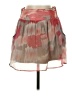 Charlotte Russe Graphic Gray Casual Skirt Size XS - photo 1